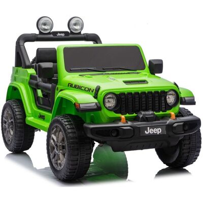 LEAN CARS Pojazd Na Akumulator Jeep Rubicon 4x4 DK-JWR556 4x200W 24V Zielony LEAN CARS Pojazd Na Akumulator Jeep Rubicon 4x4 DK-JWR556 4x200W 24V Zielony