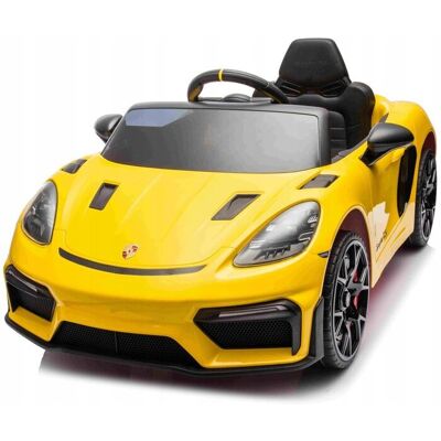 Pojazd Porsche Spyder RS 718 Żółty Pojazd Porsche Spyder RS 718 Żółty