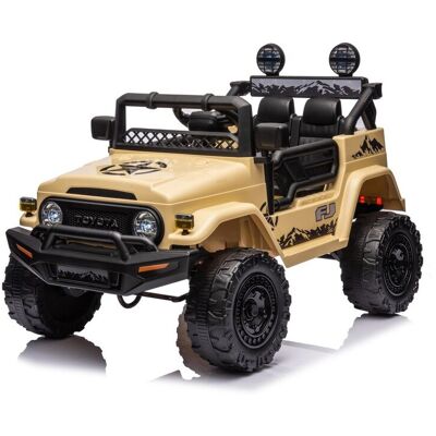 Ramiz, pojazd na akumulator Toyota Fj Cruiser Beżowy Ramiz, pojazd na akumulator Toyota Fj Cruiser Beżowy