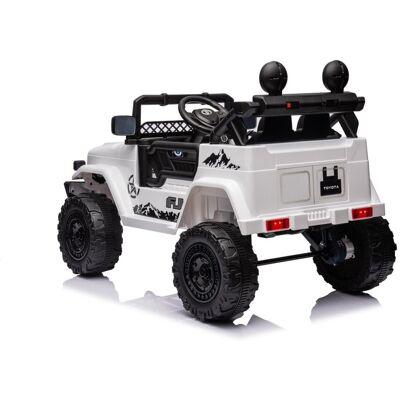 Ramiz, pojazd na akumulator Toyota Fj Cruiser Biały Ramiz, pojazd na akumulator Toyota Fj Cruiser Biały