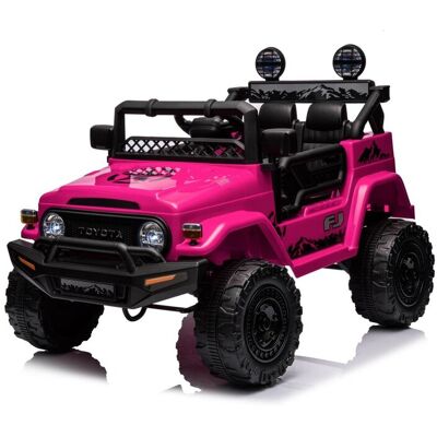 Ramiz, pojazd na akumulator Toyota Fj Cruiser Różowy Ramiz, pojazd na akumulator Toyota Fj Cruiser Różowy
