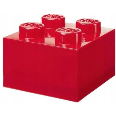 Lego Czerwone Pudełko na Przechowywanie z Pokrywką Lego Czerwone Pudełko na Przechowywanie z Pokrywką