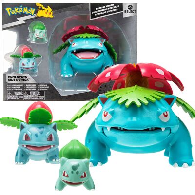 Figurki akcji Pokémon Bulbasaur Ivysaur Venusaur - Figurki akcji Figurki akcji Pokémon Bulbasaur Ivysaur Venusaur - Figurki akcji