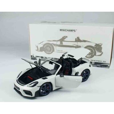 Porsche 718 Spyder Rs White 2024 ,1:18 Minichamps 110063131 Porsche 718 Spyder Rs White 2024 ,1:18 Minichamps 110063131