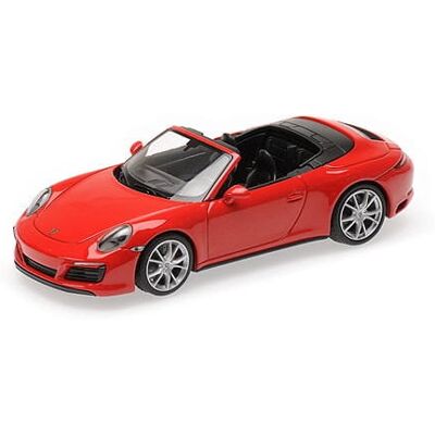 Minichamps Porsche 911 (991.2) Carrera 4S Cabriolet 2017 (Red) Minichamps Porsche 911 (991.2) Carrera 4S Cabriolet 2017 (Red)