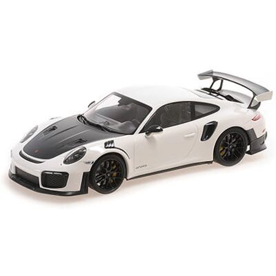 Minichamps Porsche 911 Gt2Rs (991.2) 2018 White W/ Black Magnesium Wheels Minichamps Porsche 911 Gt2Rs (991.2) 2018 White W/ Black Magnesium Wheels