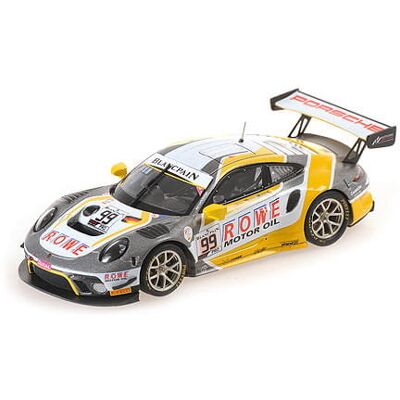 Minichamps Porsche 911 Gt3 R (991.2) Rowe Racing #99 Olsen/Campbell/Werner 24H Spa 2019 Minichamps Porsche 911 Gt3 R (991.2) Rowe Racing #99 Olsen/Campbell/Werner 24H Spa 2019