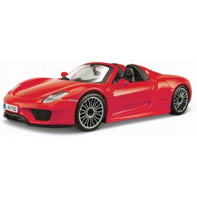 Porsche 918 Spyder czerwony 1:24 Bburago 18-21076 Porsche 918 Spyder czerwony 1:24 Bburago 18-21076