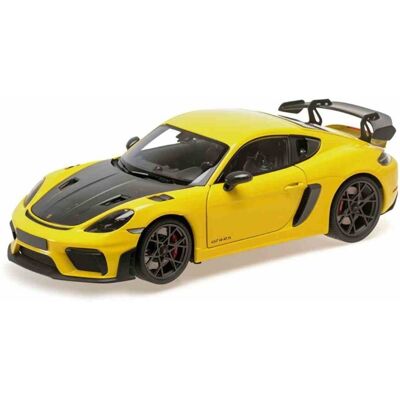 Porsche Cayman Gt4 Rs Yellow 2024 ,1:18 Minichamps 110062124 Porsche Cayman Gt4 Rs Yellow 2024 ,1:18 Minichamps 110062124