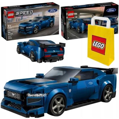 PREZENT DLA DZIECI LEGO SPEED CHAMPIONS FORD MUSTANG DARK HORSE AUTO MODEL PREZENT DLA DZIECI LEGO SPEED CHAMPIONS FORD MUSTANG DARK HORSE AUTO MODEL