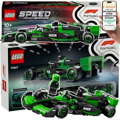 PREZENT LEGO DLA DZIECKA Bolid F1 KICK Sauber C44 – Replika Formuły 1 Sezon 2024 Zestaw Lego Dla Dziecka + EBOOK-1 PREZENT LEGO DLA DZIECKA Bolid F1 KICK Sauber C44 – Replika Formuły 1 Sezon 2024 Zestaw Lego Dla Dziecka + EBOOK-1