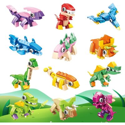 Inny producent Prezent urodzinowy dla dzieci, prezent dla gości, zabawka z klocków, 12 sztuk, 3 w 1, mini klocki, zwierzęta, zabawka konstrukcyjna, Wielkanoc, Boże.. Inny producent Prezent urodzinowy dla dzieci, prezent dla gości, zabawka z klocków, 12 sztuk, 3 w 1, mini klocki, zwierzęta, zabawka konstrukcyjna, Wielkanoc, Boże..