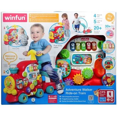 WinFun PRZYGODOWY POCIĄG CHODZIK +12 miesięcy WinFun PRZYGODOWY POCIĄG CHODZIK +12 miesięcy