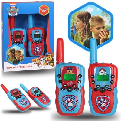 Nickelodeon Psi Patrol Zestaw do zabawy, walkie- talkie dla dzieci -2 sztuki Nickelodeon Psi Patrol Zestaw do zabawy, walkie- talkie dla dzieci -2 sztuki