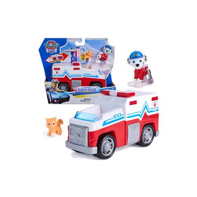 Pojazd Ratunkowy Marshalla z PAW Patrol - Zestaw do Zabawy i Ratowania Pojazd Ratunkowy Marshalla z PAW Patrol - Zestaw do Zabawy i Ratowania