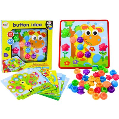 Bemi Puzzle Obrazkowe Kolorowe Przyciski Do Uzupełniania 12 Obrazków Bemi Puzzle Obrazkowe Kolorowe Przyciski Do Uzupełniania 12 Obrazków