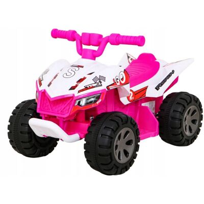 Bemi, Quad na Akumulator Silnik 25W Różowy Bemi, Quad na Akumulator Silnik 25W Różowy
