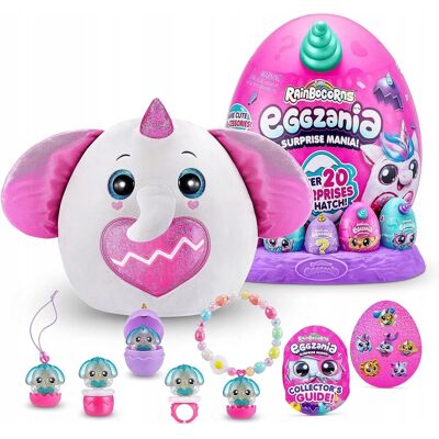 Rainbocorns Eggzania Słoń Surprise Mania z pluszowym słoniem Zestaw ZURU Rainbocorns Eggzania Słoń Surprise Mania z pluszowym słoniem Zestaw ZURU