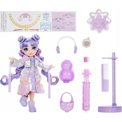 inna (Inny) Rainbow High Winter Wonderland Violet Lalka Do Zabawy Laleczka Akcesoria inna (Inny) Rainbow High Winter Wonderland Violet Lalka Do Zabawy Laleczka Akcesoria