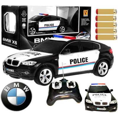 Ramiz, auto RC zdalnie sterowany radiowóz BMW x6 Policja Ramiz, auto RC zdalnie sterowany radiowóz BMW x6 Policja