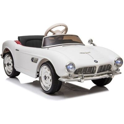 Ramiz, pojazd na akumulator BMW 507 Retro, biały Ramiz, pojazd na akumulator BMW 507 Retro, biały