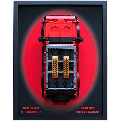 Inny producent Ramka z uchwytem na zestaw LEGO Technic 42213 - Ford Bronco Inny producent Ramka z uchwytem na zestaw LEGO Technic 42213 - Ford Bronco