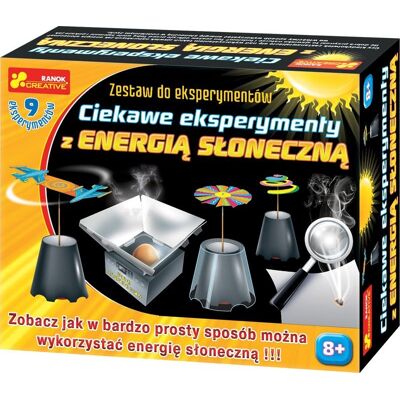 Ranok-Creative, zestaw naukowy Ciekawe eksperymenty z energią słoneczną Ranok-Creative, zestaw naukowy Ciekawe eksperymenty z energią słoneczną