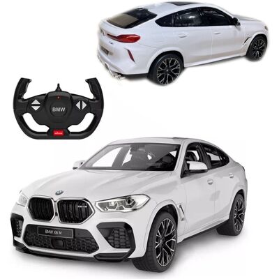 Rastar, Auto Zdalnie Sterowane Bmw X6 M, skala 1:14, kolor, RC Biały Rastar, Auto Zdalnie Sterowane Bmw X6 M, skala 1:14, kolor, RC Biały