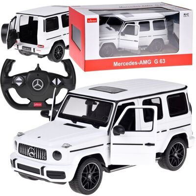 JOKOMISIADA Rastar auto zdalnie sterowane Mercedes AMG G63 1:14 pilot + światła RC0710 JOKOMISIADA Rastar auto zdalnie sterowane Mercedes AMG G63 1:14 pilot + światła RC0710