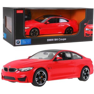 Rastar, auto zdalnie sterowane samochód R/C BMW M4 Coupe Czerwony 1:14 RASTAR Rastar, auto zdalnie sterowane samochód R/C BMW M4 Coupe Czerwony 1:14 RASTAR