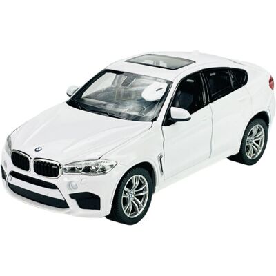 RASTAR BMW X6M BIAŁY 1:24 NOWY METALOWY MODEL 56600 RASTAR BMW X6M BIAŁY 1:24 NOWY METALOWY MODEL 56600