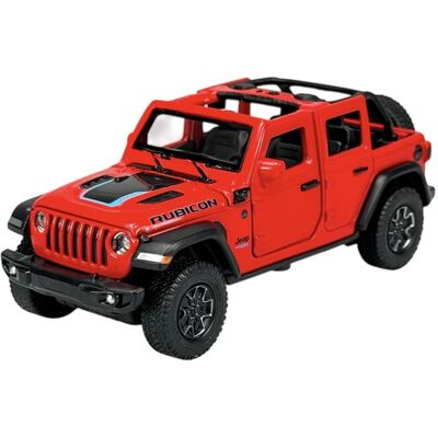 RASTAR JEEP WRANGLER RUBICON 4xe CZERWONY 1:32 64621 NOWY MODEL METALOWY RASTAR JEEP WRANGLER RUBICON 4xe CZERWONY 1:32 64621 NOWY MODEL METALOWY