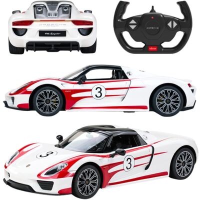 Rastar Porsche 918 Spyder Weissach Pojazd Zdalnie Sterowany RC Samochód Auto 1:14 Rastar Porsche 918 Spyder Weissach Pojazd Zdalnie Sterowany RC Samochód Auto 1:14