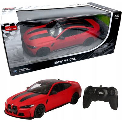 Rastar Samochód Auto Zdalnie Sterowane BMW M4 CSL 1:16 R/C 2,4Ghz Czerwone Rastar Samochód Auto Zdalnie Sterowane BMW M4 CSL 1:16 R/C 2,4Ghz Czerwone