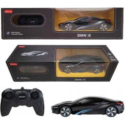 RASTAR Samochód zdalnie sterowany R/C BMW i8 skala 1:24 RASTAR Samochód zdalnie sterowany R/C BMW i8 skala 1:24