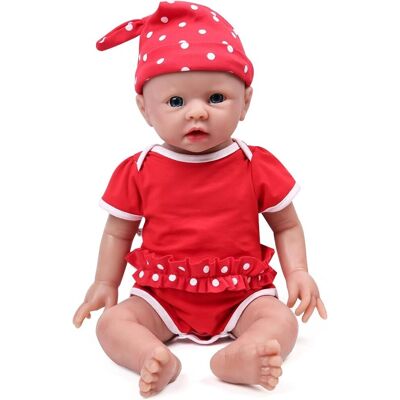 Inny producent Realistyczna Lalka dla dzieci Reborn Ivita dziewczynka silikonowa Inny producent Realistyczna Lalka dla dzieci Reborn Ivita dziewczynka silikonowa