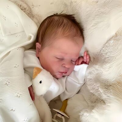 ZIYIUI Reborn lalka 19 cali Odrodzone lalka Reborn Baby Doll Ręcznie robiona lalka Reborn Babies Miękkie ciało Wygląda i sprawia wrażenie prawdziwego dziecka ZIYIUI Reborn lalka 19 cali Odrodzone lalka Reborn Baby Doll Ręcznie robiona lalka Reborn Babies Miękkie ciało Wygląda i sprawia wrażenie prawdziwego dziecka