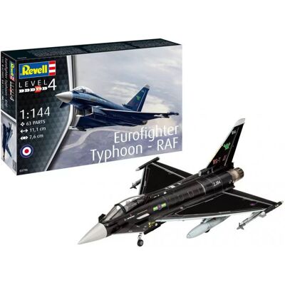 Revell, Model Plastikowy, Samolot Eurofighter Typhoon Raf, 1/144 Revell, Model Plastikowy, Samolot Eurofighter Typhoon Raf, 1/144