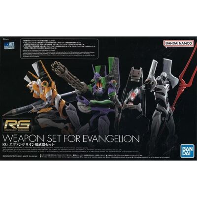 Zestaw broni RG Evangelion od Bandai - Model Zestaw broni RG Evangelion od Bandai - Model
