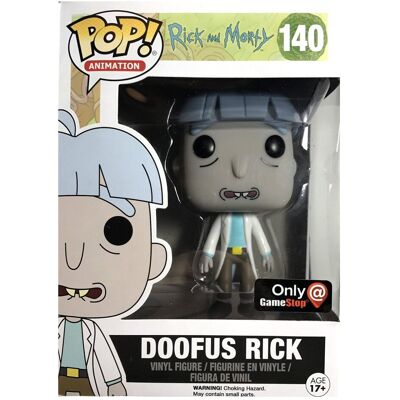 Rick and Morty Funko Pop! Animation Doofus Rick #140 (Exclusive) Rick and Morty Funko Pop! Animation Doofus Rick #140 (Exclusive)