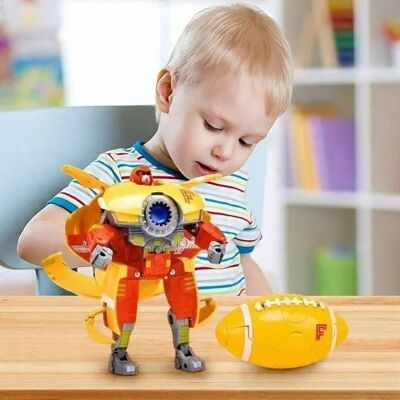 Inny producent Robot Transformer Piłka Do Rugby 2W1 Zabawka Dla Dzieci Prezent Inny producent Robot Transformer Piłka Do Rugby 2W1 Zabawka Dla Dzieci Prezent