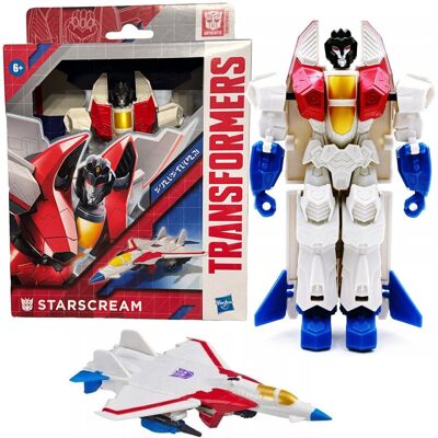 Hasbro ROBOT TRANSFORMERS STARSCREAM 16 CM AUTHENTIC ORYGINALNA FIGURKA Hasbro ROBOT TRANSFORMERS STARSCREAM 16 CM AUTHENTIC ORYGINALNA FIGURKA