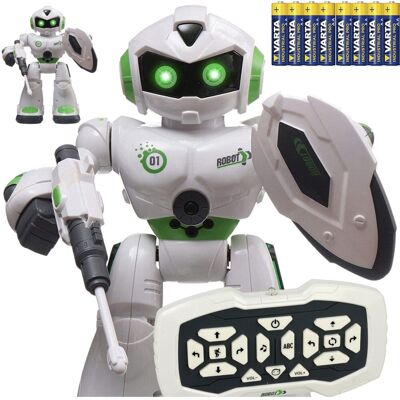 Stator Robot Zdalnie Sterowany Gesty Dłoni Muzyka Światło +Baterie Stator Robot Zdalnie Sterowany Gesty Dłoni Muzyka Światło +Baterie