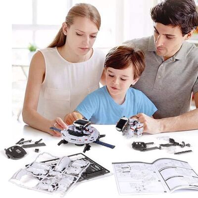 Inny producent Roboty Solarne 6w1 Robot Edukacyjny Zabawka dla dzieci Zestaw Kreatywne Inny producent Roboty Solarne 6w1 Robot Edukacyjny Zabawka dla dzieci Zestaw Kreatywne