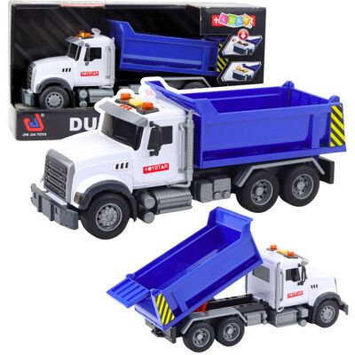 Lean Toys Ruchoma Ciężarówka z Efektami Świetlnymi i Dźwiękowymi Lean Toys Ruchoma Ciężarówka z Efektami Świetlnymi i Dźwiękowymi