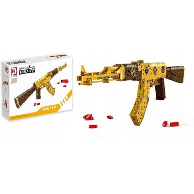 Greenzone Ruchome klocki Konstrukcyjne Karabin AK47 1548 elementów Greenzone Ruchome klocki Konstrukcyjne Karabin AK47 1548 elementów