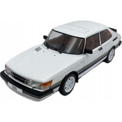 Nieokreslony SAAB 900 Turbo 1981 white krokodyl 1:18 MCG 18339 Nieokreslony SAAB 900 Turbo 1981 white krokodyl 1:18 MCG 18339