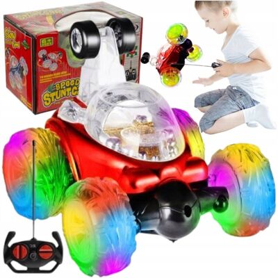 Iso Trade Samochód Akrobata Zdalnie Sterowany Auto Twister + Pilot Światła Muzyka Iso Trade Samochód Akrobata Zdalnie Sterowany Auto Twister + Pilot Światła Muzyka