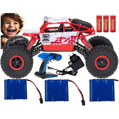 DK Investment Group Samochód Autko na Pilot Monster Rally RC 4x4 2.4GHz dla dzieci Terenowy DK Investment Group Samochód Autko na Pilot Monster Rally RC 4x4 2.4GHz dla dzieci Terenowy