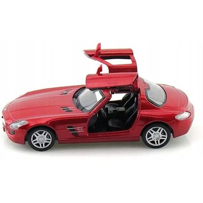 KINSMART Samochód Auto Metalowe Model Mercedes-Benz Sls Amg 1:36 Zabawka Dla Dzieci KINSMART Samochód Auto Metalowe Model Mercedes-Benz Sls Amg 1:36 Zabawka Dla Dzieci